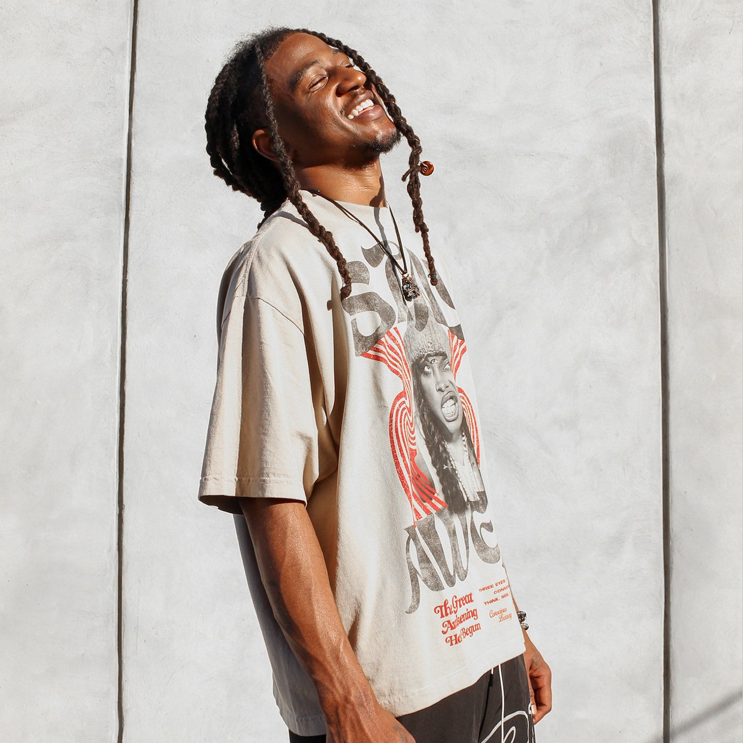 "All Eyes Awear" Erykah Badu Oversized Tee