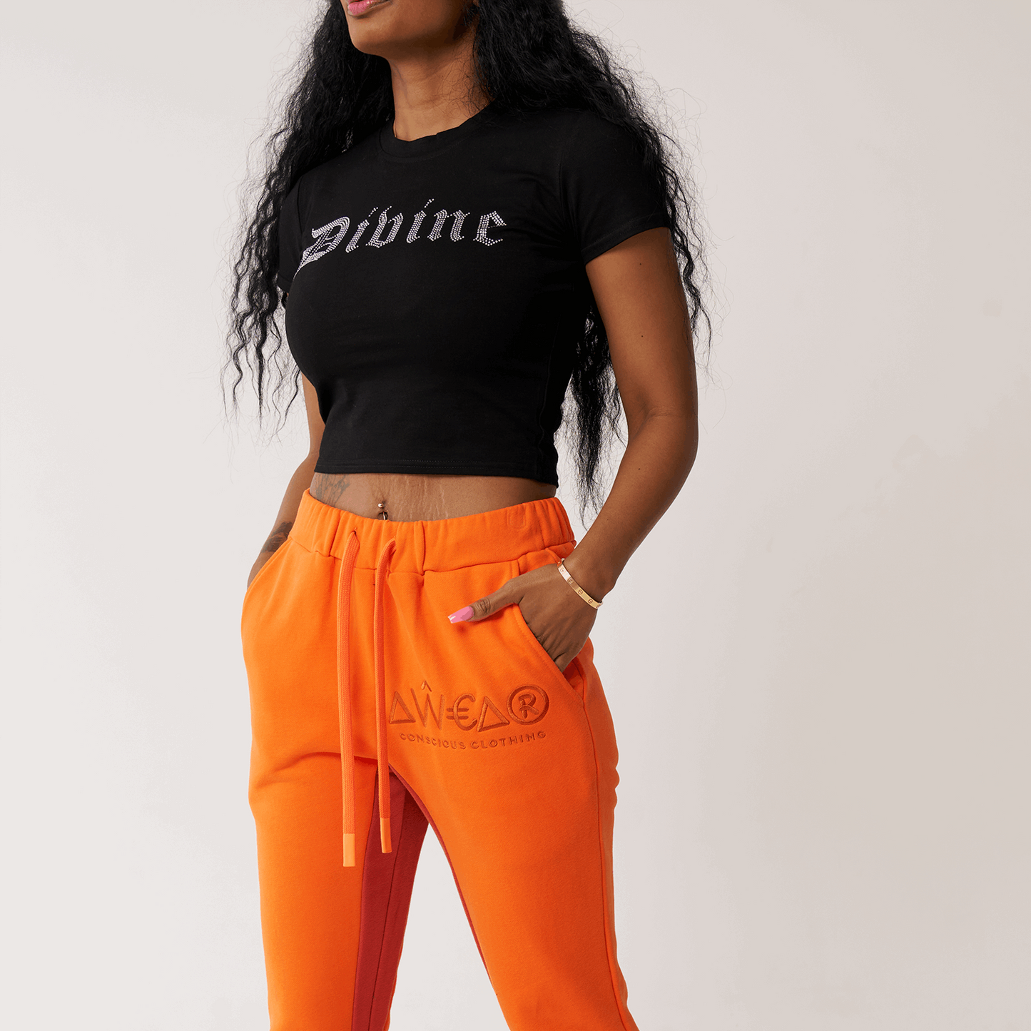 Divine Baby Crop Tee
