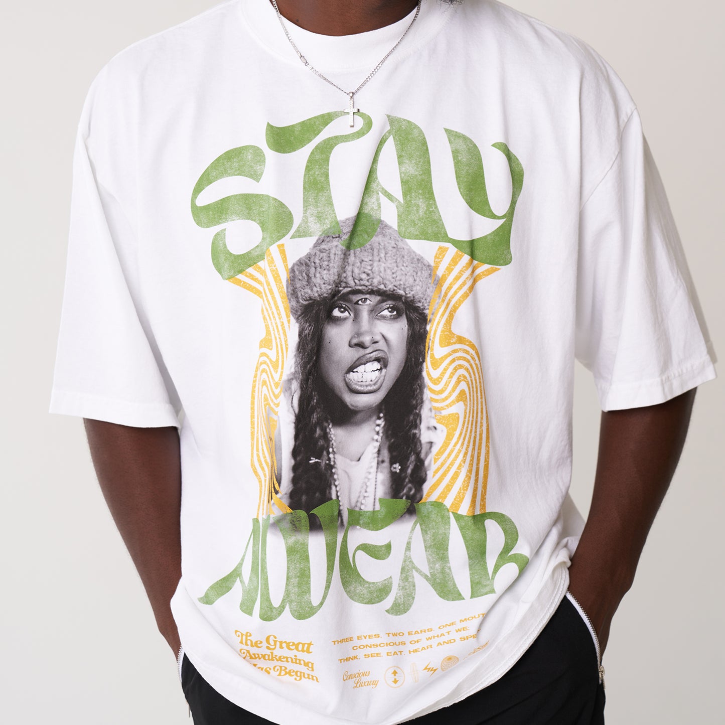 "All Eyes Awear" Erykah Badu Oversized Tee