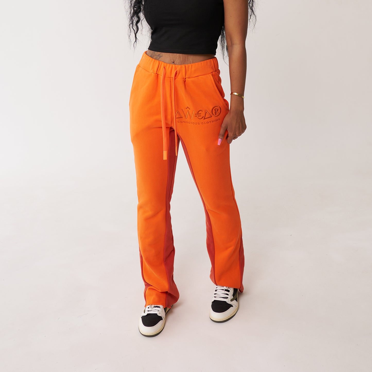 "Always Awear" French Terry Flare Sweatpants