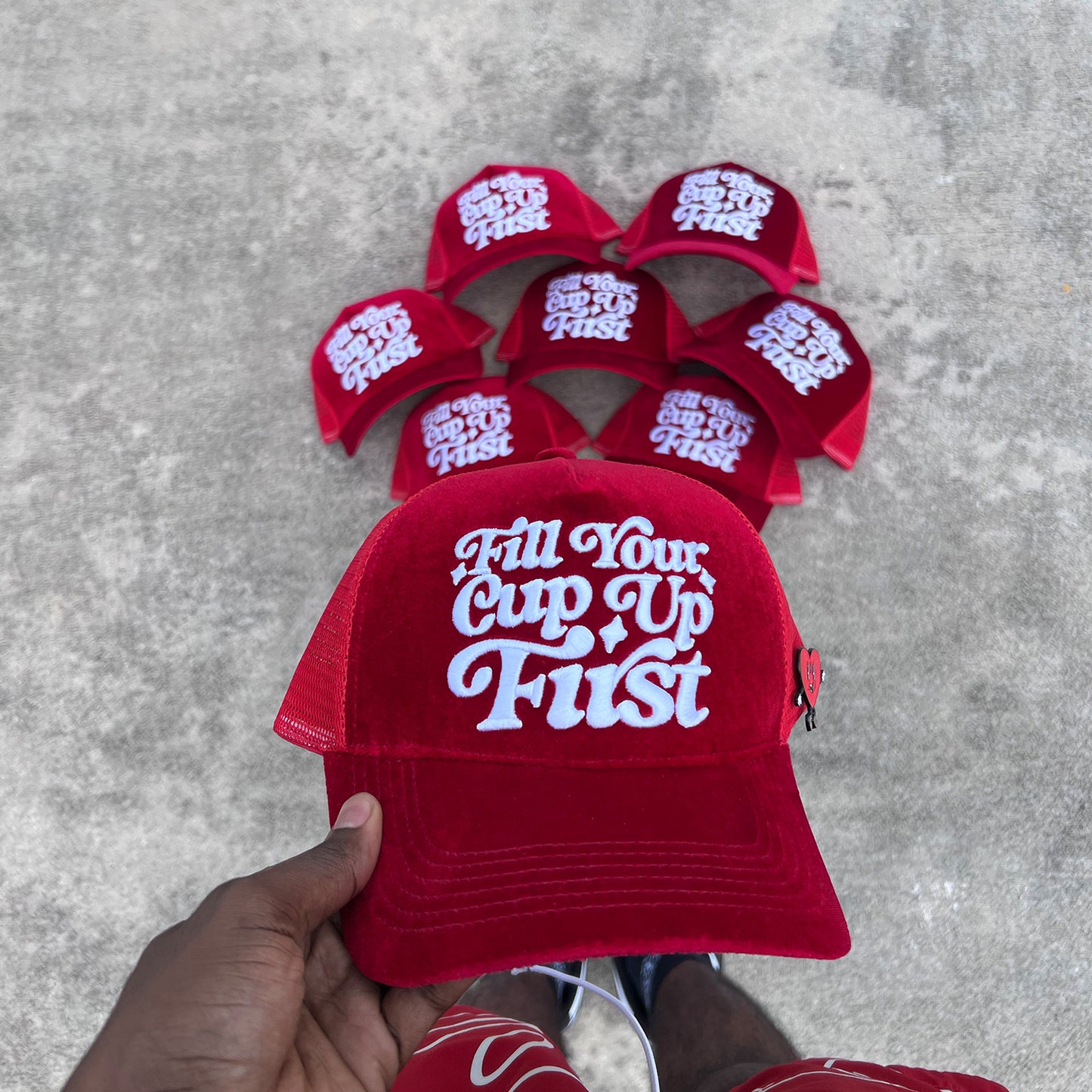 CSL "Red Velvet" Trucker Hat