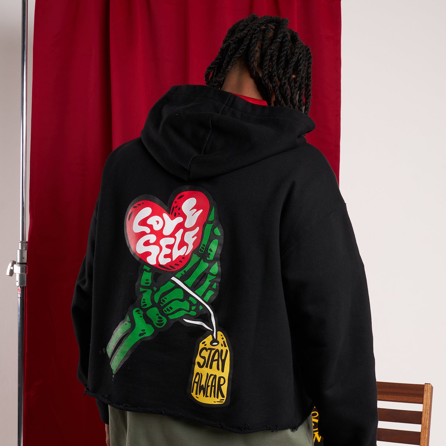 "Self Love Is Priceless" Oversized Hoodie