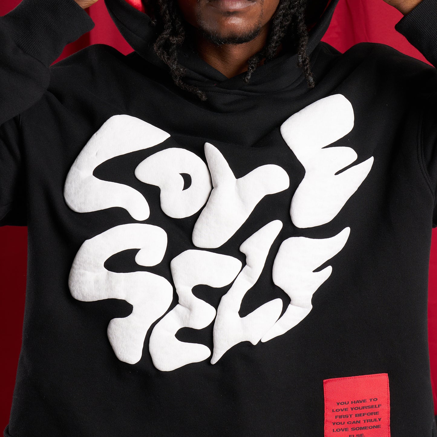 "Self Love Is Priceless" Oversized Hoodie