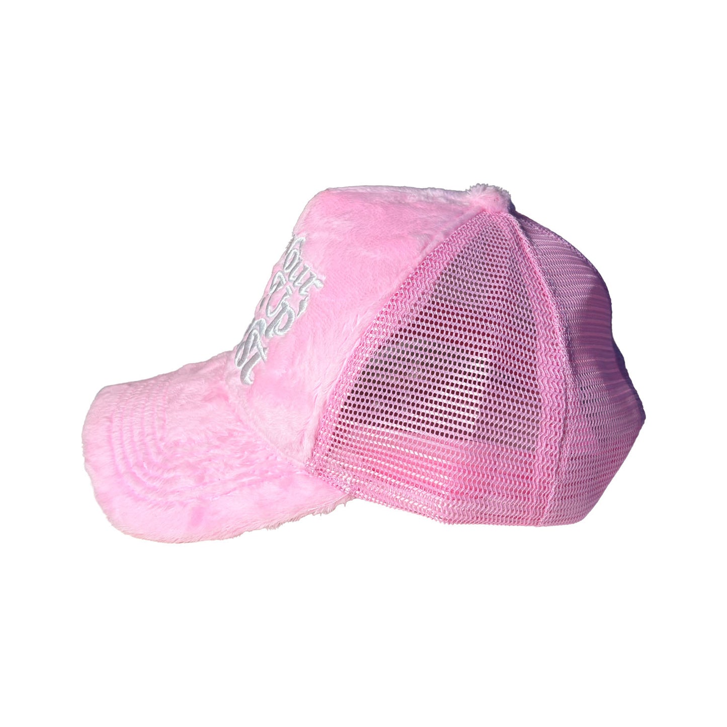 CSL "Pink Flamingo" Fuzzy Trucker Hat