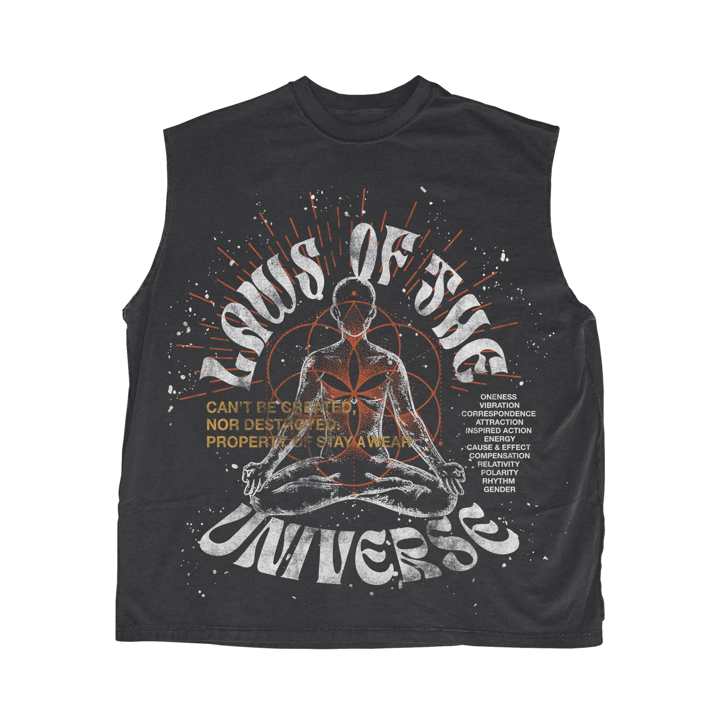 "Laws of the Universe" Muscle tee