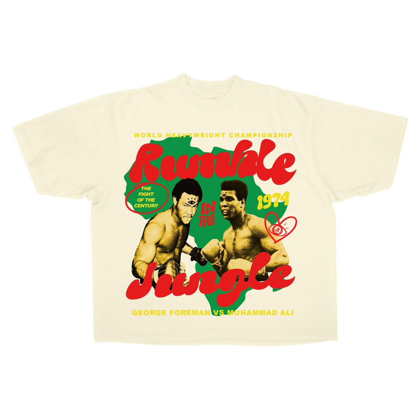 Rumble in the Jungle Oversized Tee